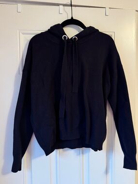 Philosophy Navy Hooded Sweater